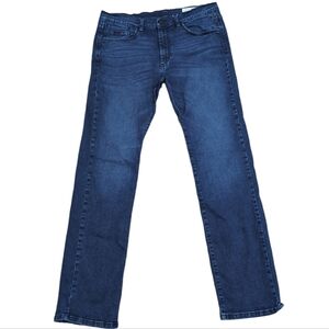 Silver Plate Men's Jeans Marco Regular Fit Slim Fit Dark Wash size 34
